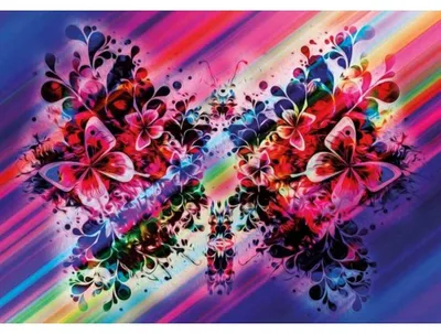 Obrázok produktu pre Magnólia Puzzle Motýľ 1000 dielikov farebná hračka