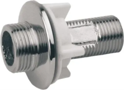 Immagine prodotto di Attacco diritto KFA per miscelatore a due fori 1/2 x 3/4 cromo (824-002-00)