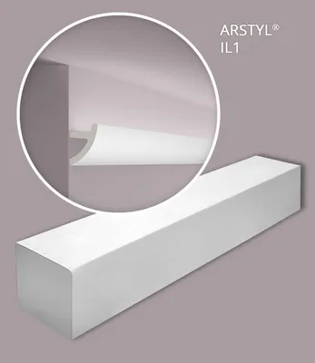 Produktbild von NMC IL1-box ARSTYL Eckleisten 1 Karton SET mit 24 Stuckleisten | 48 m