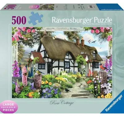 Immagine prodotto di RAVENSBURGER Puzzle - La casa della rosa 500 pezzi