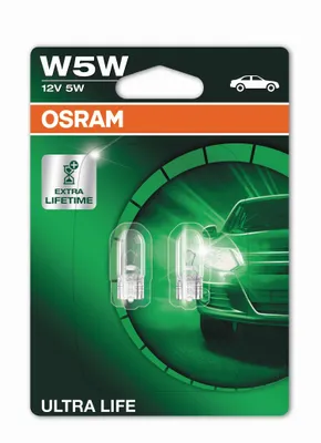 Zdjęcie produktu dla Osram ULTRA LIFE, 5 W, W5W