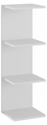 Obrázek produktu pro Nástěnná police Vicco Paolo Bílá 30 x 95 cm, Model 52087