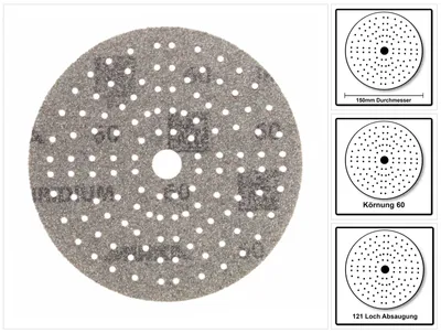 Obrázek produktu pro Mirka IRIDIUM brusné kotouče Grip 150mm K60, 50ks ( 246CH05060 )