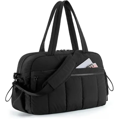 Produktbild von Minicee 24L Reisetasche Damen – Sport- & Weekender Tasche, Wasserabweisend Schwarz
