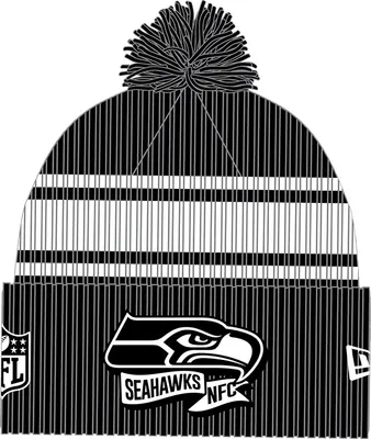 Produktbild von New Era SIDELINE BLACK Winter Mütze - Seattle Seahawks