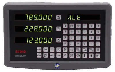 Image de Kit d'affichage numérique, mesure sur 3 axes, balances de haute précision, kit SDS6-3V (5 µm)