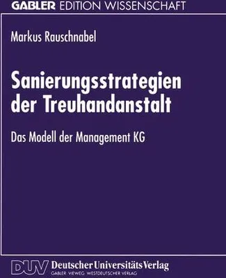 Obrázok produktu pre Sanierungsstrategien der Treuhandanstalt