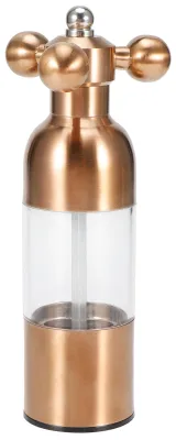 Produktbild von Edelstahl-Pfeffer-Salz-Gewürzmühle, Gewürzmühle, Küchenwerkzeug zum Kochen, Roségold