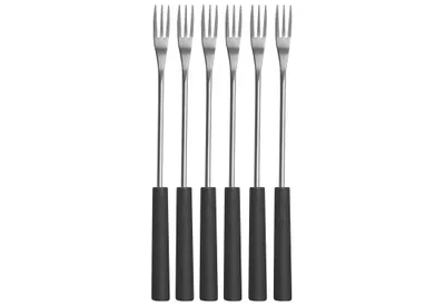 Produktbild von NOUVEL Käsefondue-Gabel schwarzer Kunststoffgriff 6 Stück