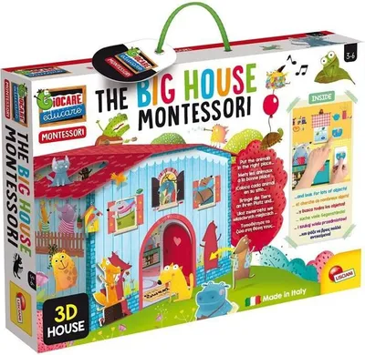 Image de Maison Montessori Des Animaux Fantastiques 76819 Lisciani