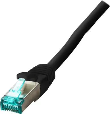 Zdjęcie produktu dla EFB RJ45 Patchkabel S/FTP, Cat.6A, LSZH,90° gewinkelt, 0.5m