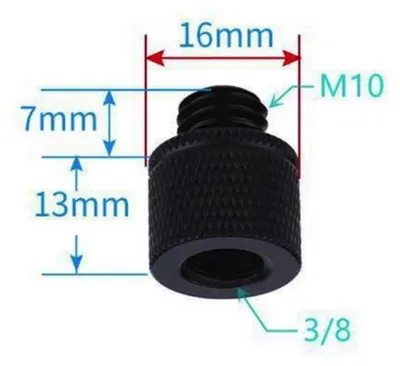 Immagine prodotto di Adattatore da filettatura femmina da 3/8" a filettatura maschio M10