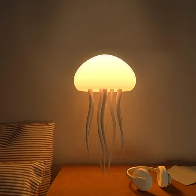 Image de INF Lampe Méduse àVocale - Dégradé de Couleurs, Suspendue