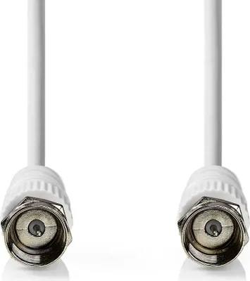Obrázek produktu pro Nedis CSGL41000WT10, 1 m, F-typ, F-typ, Bílá