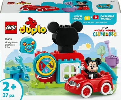 Image de LEGO DUPLO Disney 10454 La Maison et la Voiture de Mickey