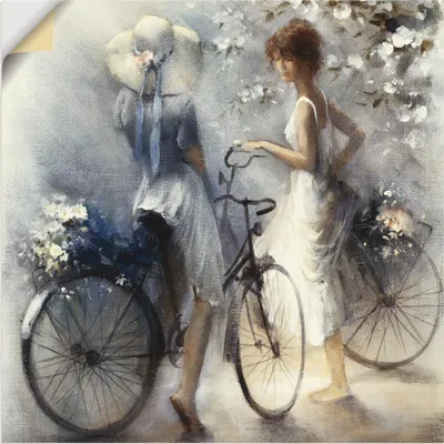 Produktbild von ARTland Wandbild, selbstklebend Frühling III Größe: 40x40 cm