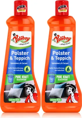 Produktbild von Poliboy Polster & Teppich Reiniger 500ml - Reinigt & pflegt (2er Pack)