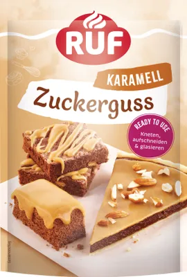 Produktbild von RUF Zuckerguss Karamell 150g