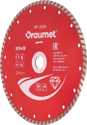 Produktbild von Diamantscheibe Ø 230 mm Diamanttrennscheibe Diamantsägeblatt Trennscheibe