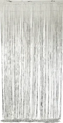 Zdjęcie produktu dla J-Line grzywka do zasłon winylowa kolor srebrny