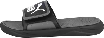 Produktbild von Puma Badepantolette 'Royalcat Comfort' puma black/castlerock/pw, Uni EU:46 EU