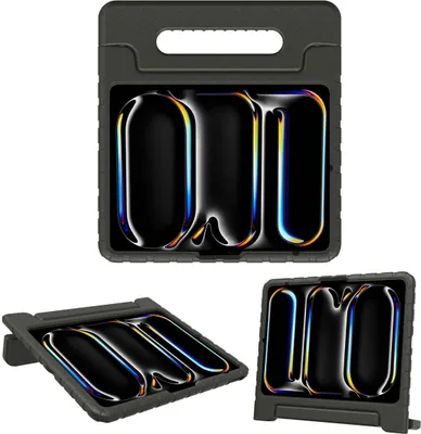 Immagine prodotto di iPad Pro 13 2024 M4 cover: imoshion Back Cover con maniglia di sicurezza per bambini