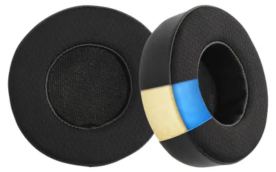 Produktbild von kwmobile 2x Kunstleder Ohr Polster für Corsair Virtuoso RGB Wireless Ohrpolster - Ersatz Ohrpolster - Kopfhörer Ersatzteile - Kopfhörer Ersatzpolster