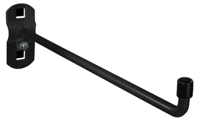 Produktbild von ADB Werkzeughalter, senkrechtes Hakenende, 200 mm, schwarz