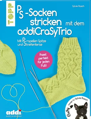 Produktbild von PS-Socken mit dem addiCraSyTrio stricken (kreativ.kompakt.)