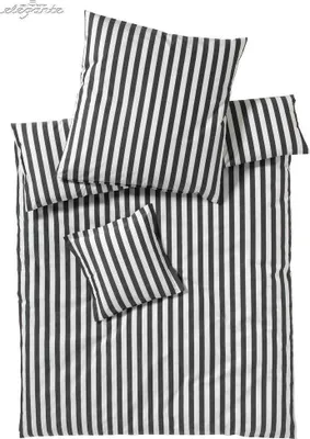 Produktbild von elegante Perkal-Bettwäsche-Garnitur Lido Farbe marine Größe 200x220cm + 80x80