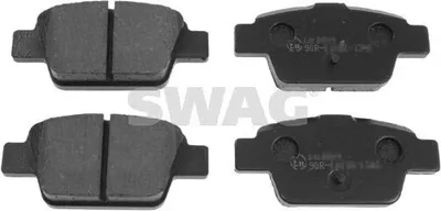 Produktbild von SWAG Bremsbeläge Satz Hinten Bremsklötze für FIAT BRAVO II (198) 70 91 6556