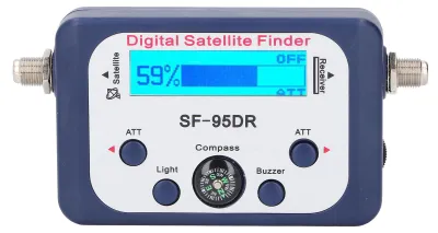 Produktbild von Digitaler Satellitensignalfinder 950-2150 MHz LCD-Display mit Hintergrundbeleuchtung, tragbar