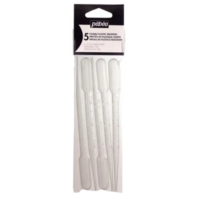 Produktbild von Pebeo Colorex Kunststoffpipette, (5er-Pack)