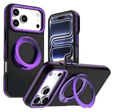 Obrázok produktu pre Magnetické puzdro pre Apple iPhone 18 Pro / 17 Pro s 360-stupňovým magnetickým držiakom