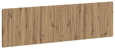 Imagen del producto de vidaXL Cabecero de pared modelo ZWOLLE, acabado en madera de roble "Artisan"