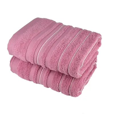 Immagine prodotto di Asciugamano STRIPES rosa 50x90 cm