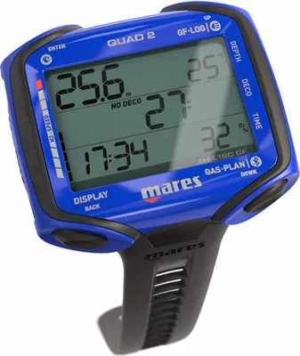 Obrázok produktu pre Potápačský počítač Mares Quad 2 Blue Blue One Size