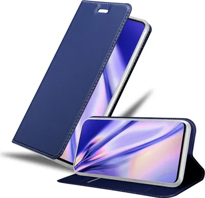 Immagine prodotto di Cadorabo custodia per cellulare per Oppo FIND X5 PRO custodia protettiva in blu Cover Etui Book Case Booklet