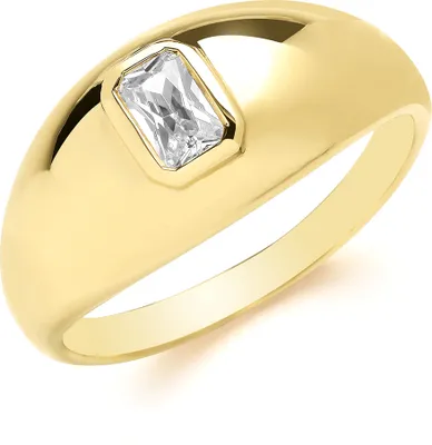 Image de Bague Femme Argent fin 925 avec Oxyde de Zirconium, 50 (15.9); TRS33265RSK