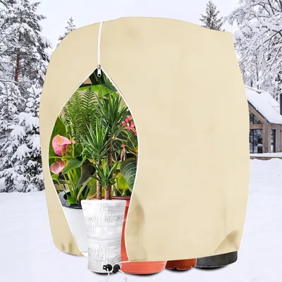 Produktbild von Winterschutz für Pflanzen,250 x 360cm Pflanzenschutz Außen,Beige