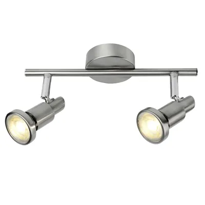 Produktbild von LED Spotrohr, 28 cm, GU10, 345 lm, 3000 K, Köpfe schwenkbar, Metall