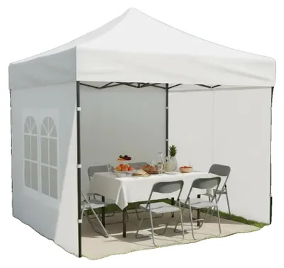 Produktbild von Gazebo Zelt, Einfache Montage, Wetterfest, armeegrün