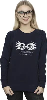 Produktbild von Harry Potter - "Being Different" Sweatshirt für Damen BI21238 (M) (Marineblau)