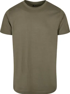 Produktbild von Build Your Brand Basic BB010 | Basic Round Neck T-Shirt XS bis 5XL - Farbe: Olive - Größe: 4XL