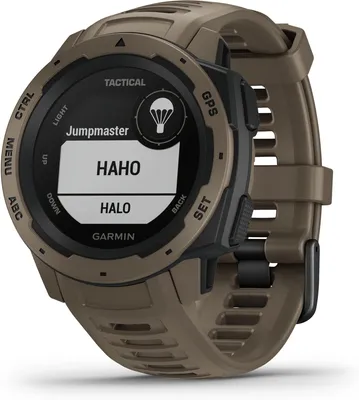Produktbild von GARMIN Smartwatch 45mm HF GPS Stresslevel Höhenm. 52g tactical-hbr INSTINCT TACTICAL HBR