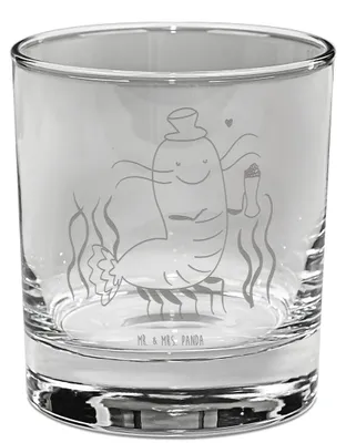 Produktbild von Mr. & Mrs. Panda Tumbler Glas Hummer Weizen - Transparent - Geschenk, Whiskyglas, Kneipe, Gravur, Whiskeyglas, Wirtschaft, Garnelen, Bier, Meer, Lowball, Gasthaus, Kochen