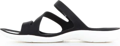 Produktbild von Crocs Women's Swiftwater Sandalen Black/White 34-35