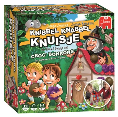 Image de Jumbo Jumbo Knibbel Knabbel Knuisje - Néerlandais/Français - Jeu de société