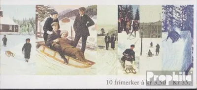 Produktbild von Briefmarken Norwegen 1994 Mi MH23 (kompl.Ausg.) postfrisch Weihnachten