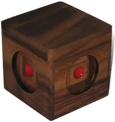 Produktbild von Domino Würfel  Holzgeduldspiel